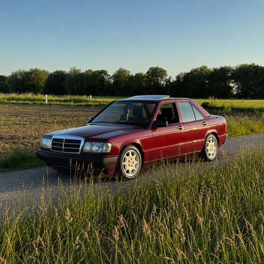 Mercedes 190E – Klassiker-Glanz für Exterieur & Interieur